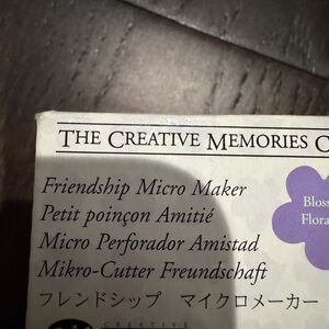 Creative Memories Friendship Micro Maker